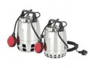 Drainage submersible pumps made of stainless chrome-nickel steel GXR. GXV