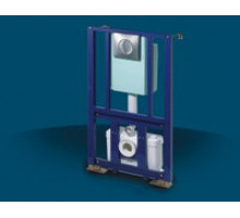 Pumpenschleifer für hängende Toilettenschüsseln SANIWALL Pro mit Installationssystem, SFA (Frankreich)