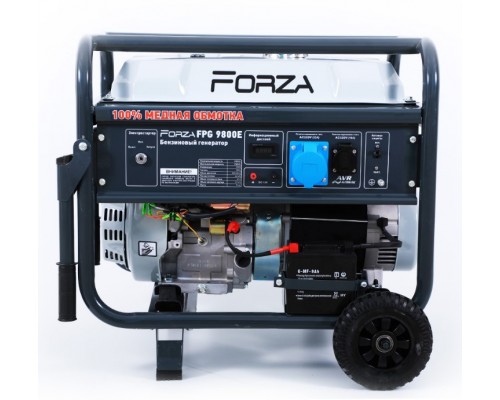 Генератор бензиновий Forza FPG 9800Е 7.0/7.5 кВт з електрозапуском