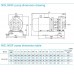 насос NIS100-65-200G/22SWH консольний моноблочний відцентровий насос