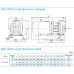 насос NIS100-65-200G/3SWH консольний моноблочний відцентровий насос